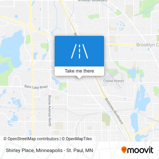 Shirley Place map