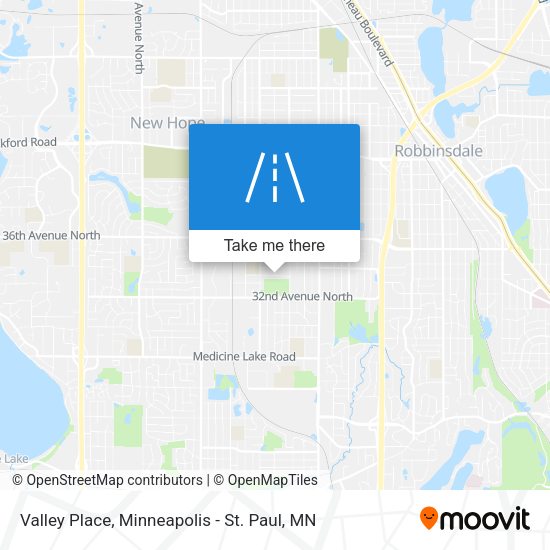 Mapa de Valley Place