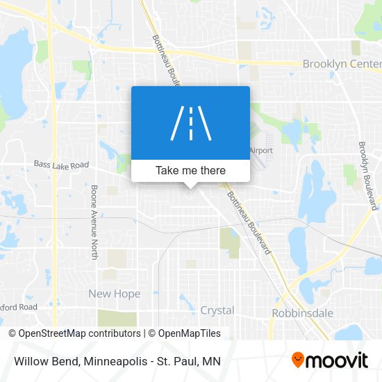 Willow Bend map