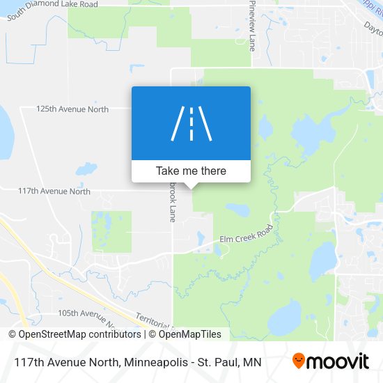 Mapa de 117th Avenue North
