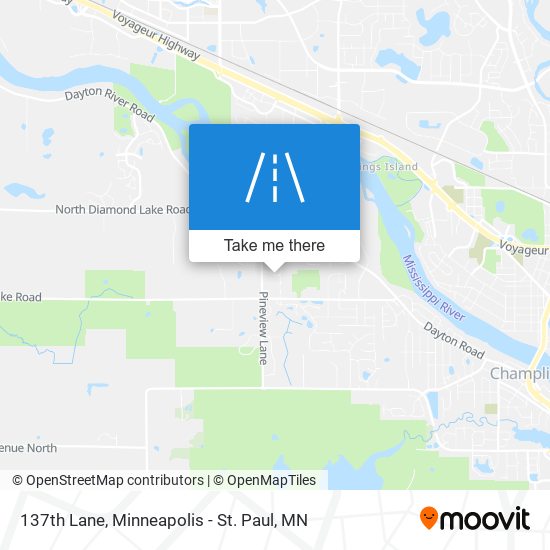 Mapa de 137th Lane