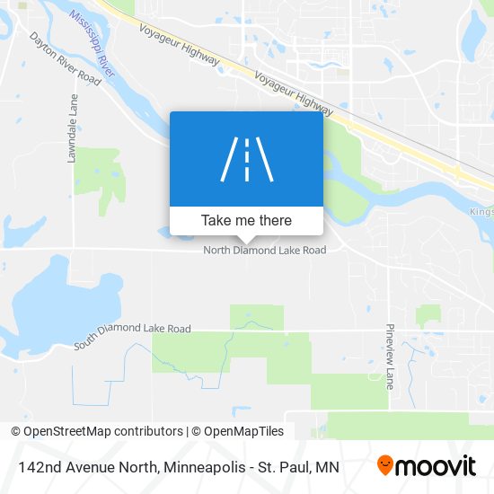 Mapa de 142nd Avenue North