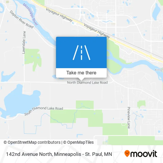 142nd Avenue North map