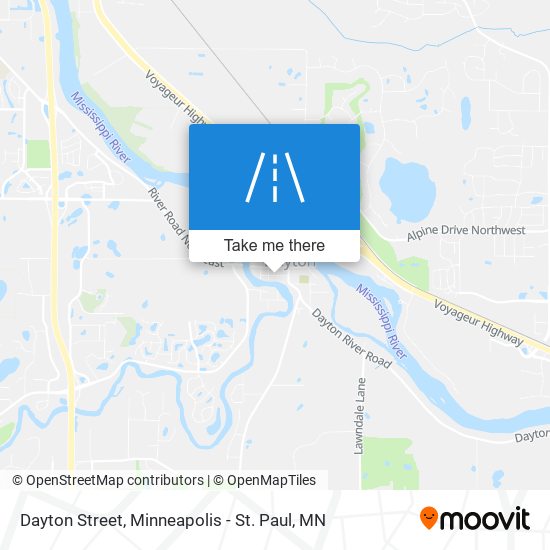 Mapa de Dayton Street