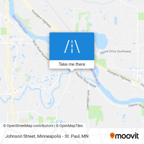 Johnson Street map