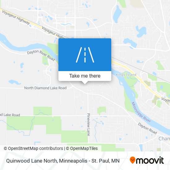 Quinwood Lane North map