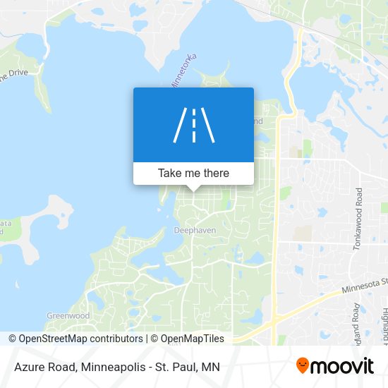 Mapa de Azure Road
