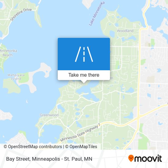 Bay Street map