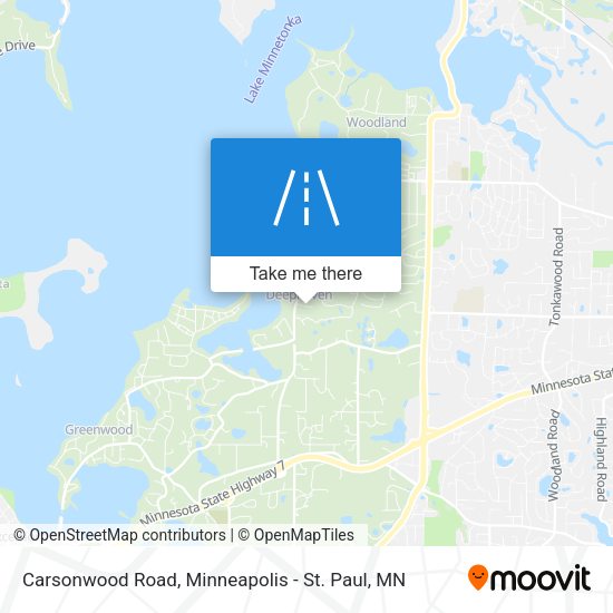 Mapa de Carsonwood Road