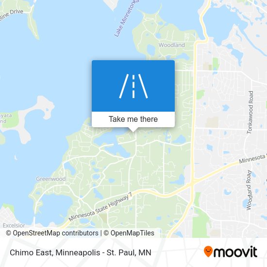 Mapa de Chimo East
