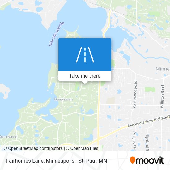 Fairhomes Lane map