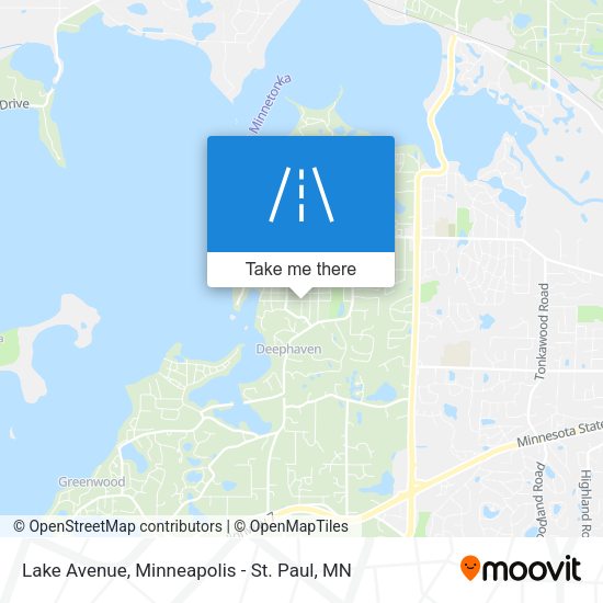 Mapa de Lake Avenue
