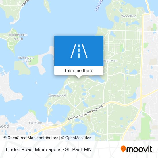 Mapa de Linden Road