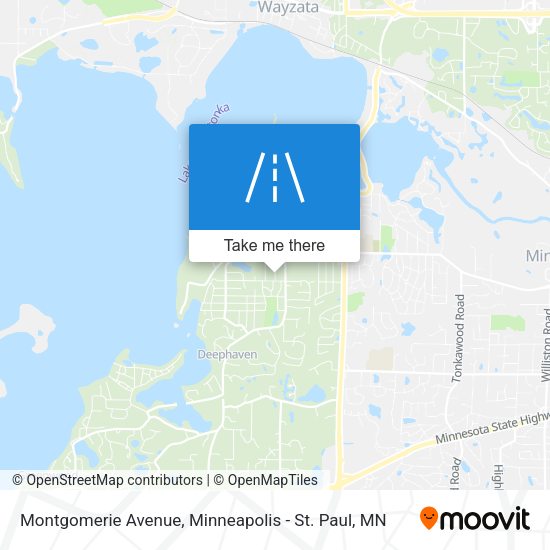 Mapa de Montgomerie Avenue