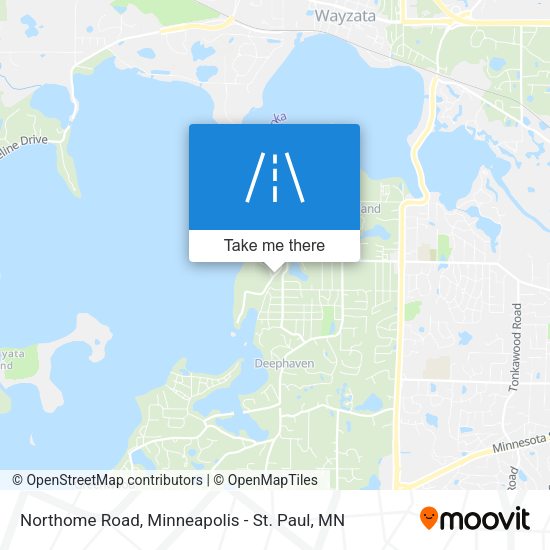 Mapa de Northome Road