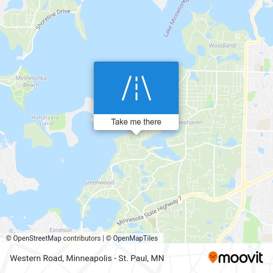 Western Road map