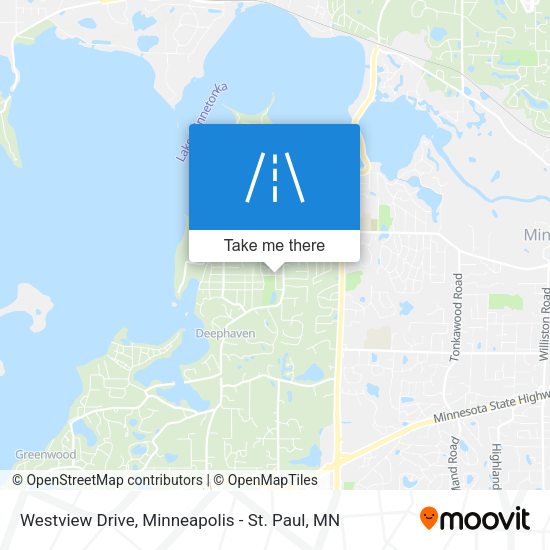 Westview Drive map