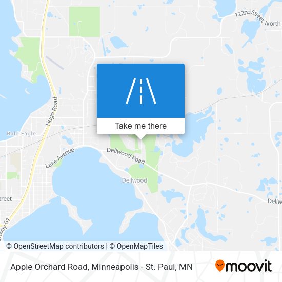 Apple Orchard Road map