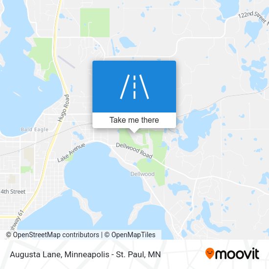 Augusta Lane map