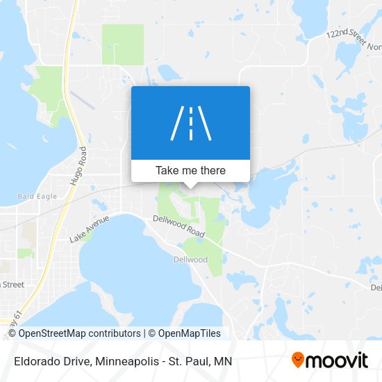 Eldorado Drive map