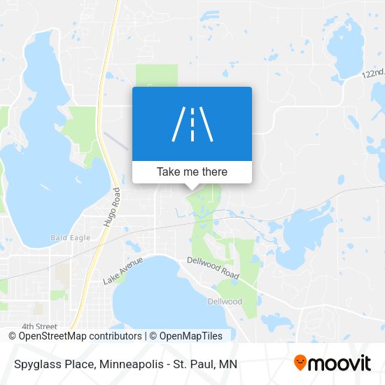 Spyglass Place map