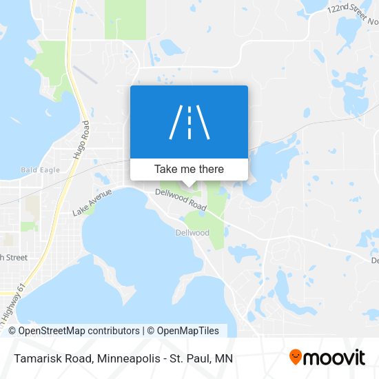 Mapa de Tamarisk Road