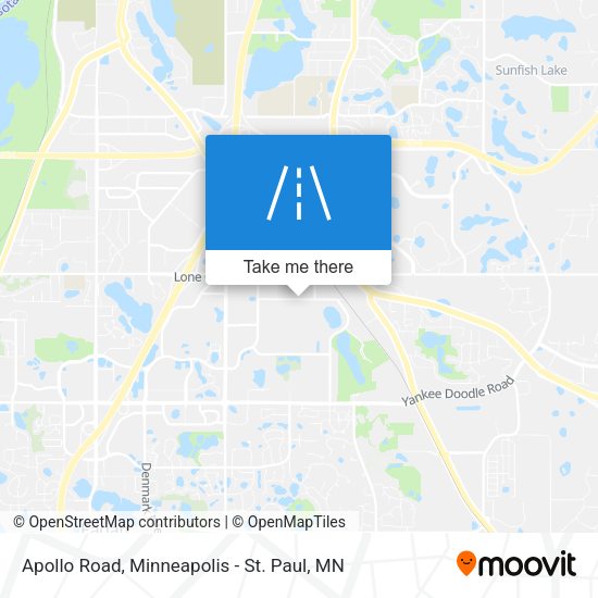 Mapa de Apollo Road