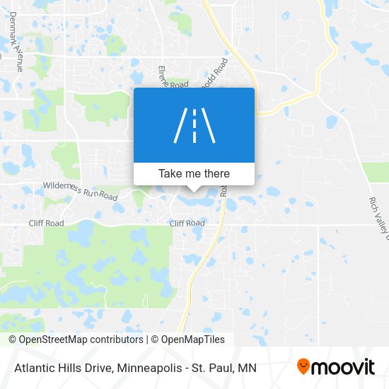 Mapa de Atlantic Hills Drive