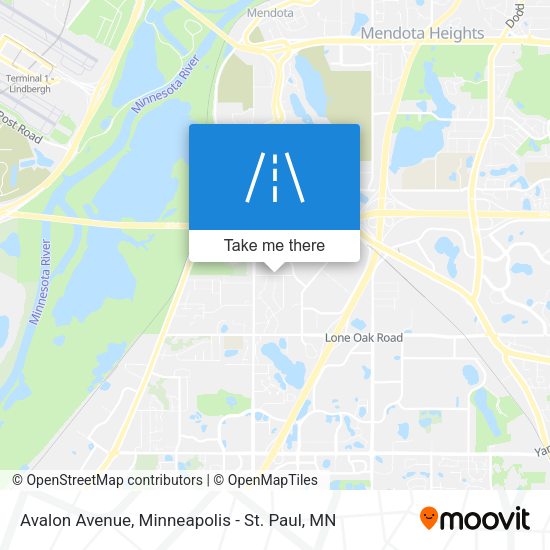 Mapa de Avalon Avenue