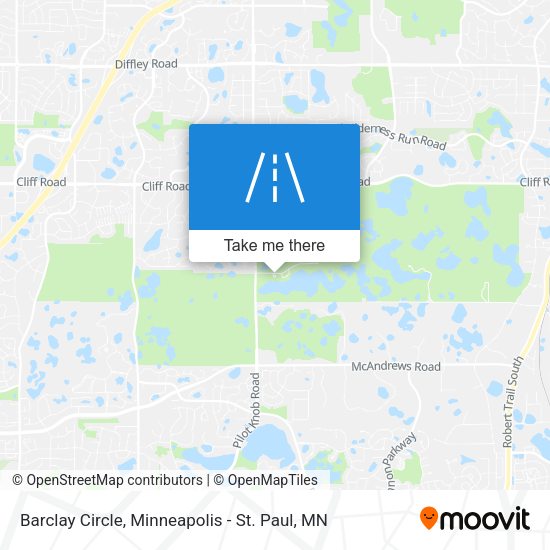 Mapa de Barclay Circle