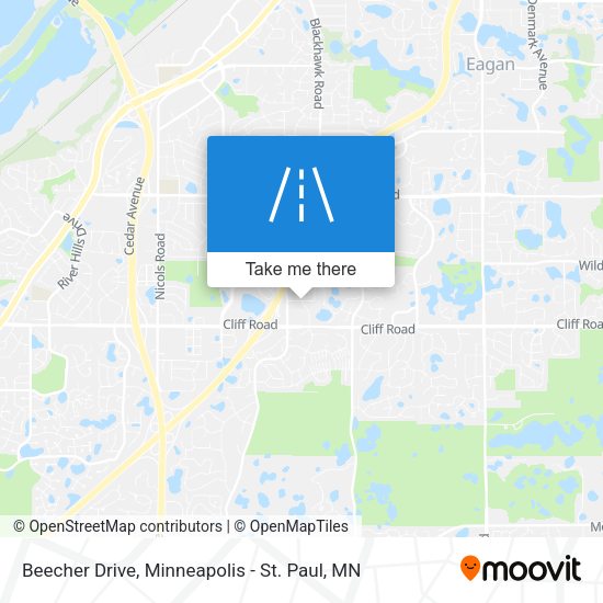 Mapa de Beecher Drive