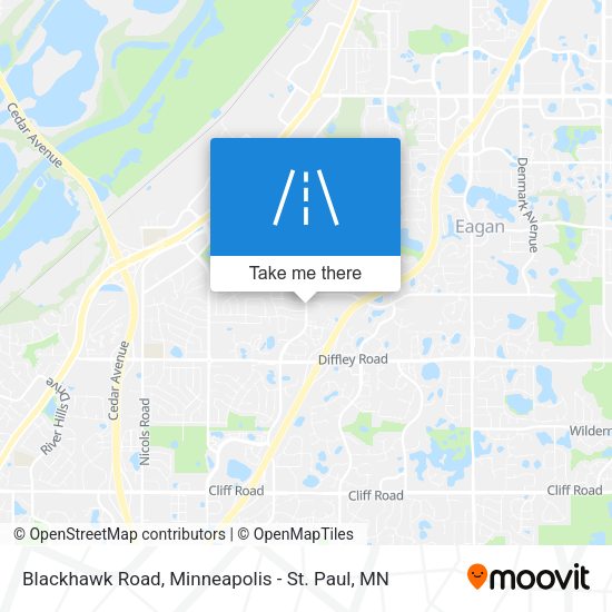 Blackhawk Road map