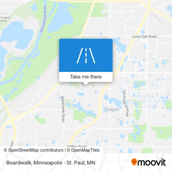 Boardwalk map