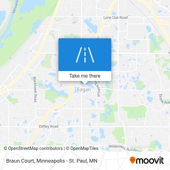 Braun Court map