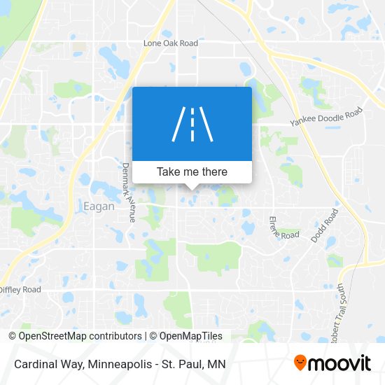 Mapa de Cardinal Way