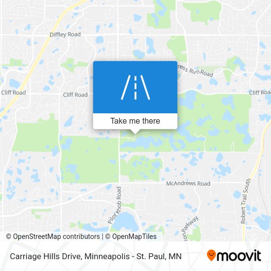 Carriage Hills Drive map