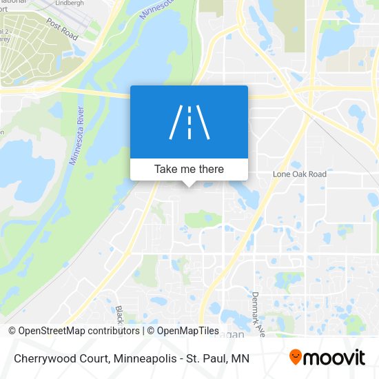 Cherrywood Court map