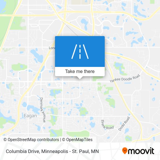 Columbia Drive map