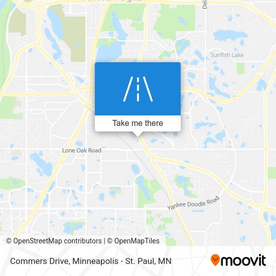Mapa de Commers Drive