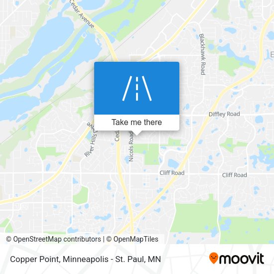 Copper Point map
