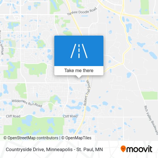 Mapa de Countryside Drive