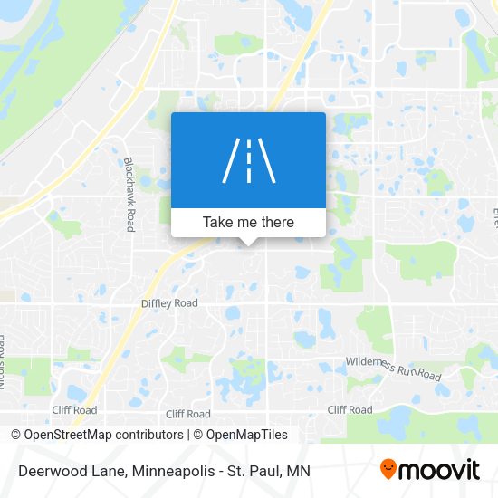Mapa de Deerwood Lane