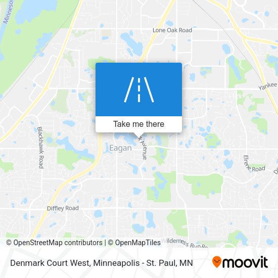 Denmark Court West map