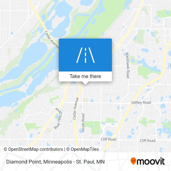 Mapa de Diamond Point