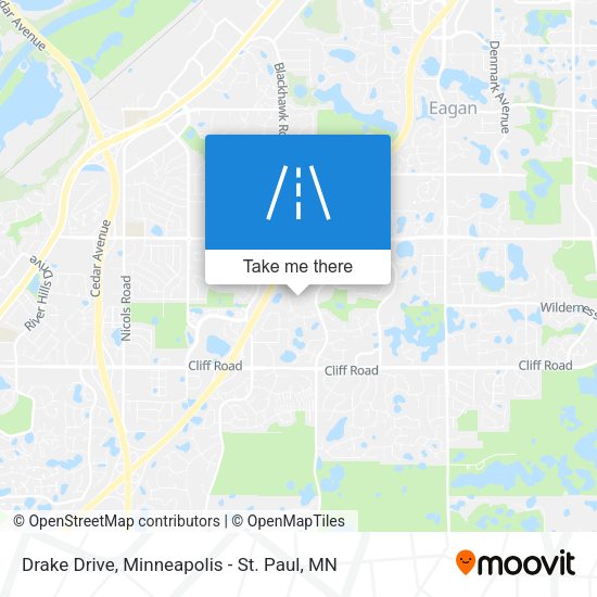 Mapa de Drake Drive
