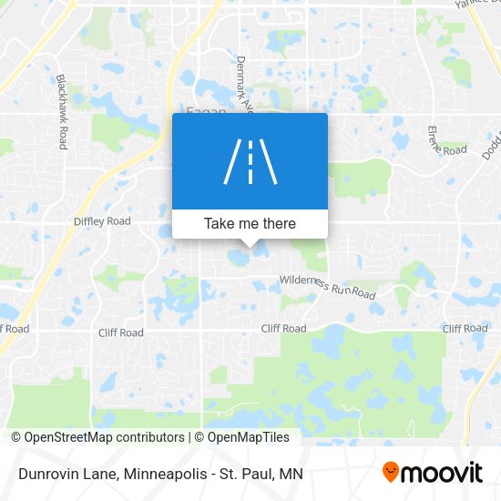 Mapa de Dunrovin Lane