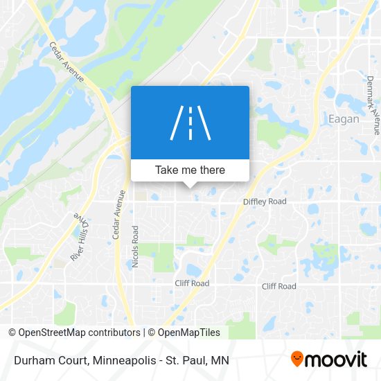 Durham Court map