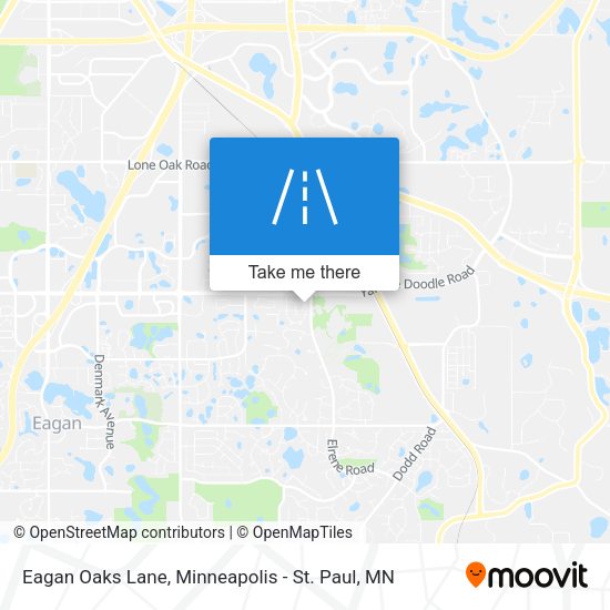 Mapa de Eagan Oaks Lane