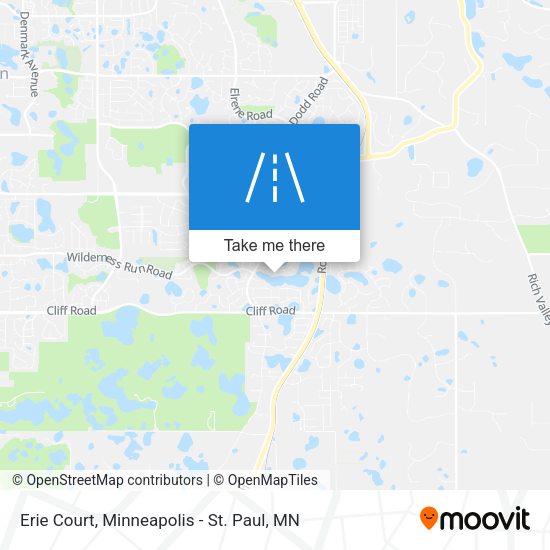 Erie Court map