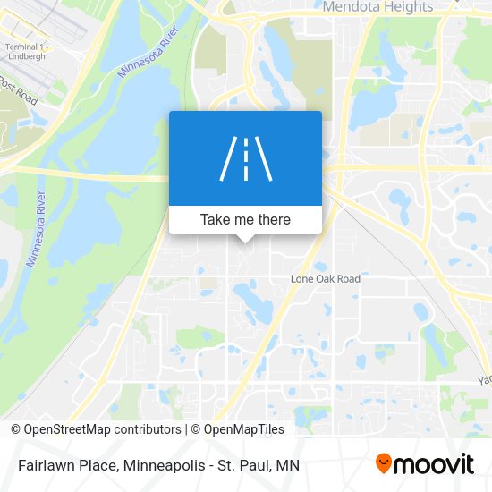 Fairlawn Place map